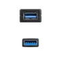 Nanocable Cable USB 3.0 prolongador con amplificador 15m Negro